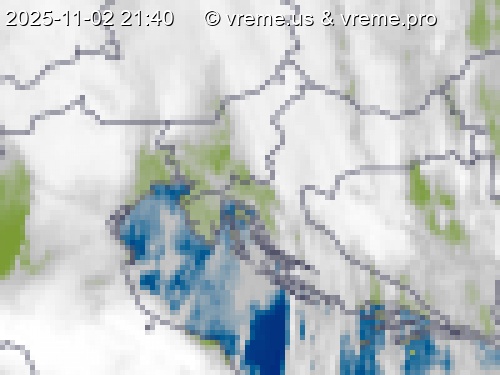 Oblačnost Slovenija