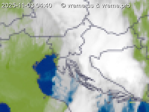 Oblačnost Slovenija