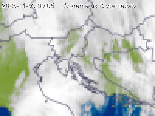 Oblačnost Slovenija