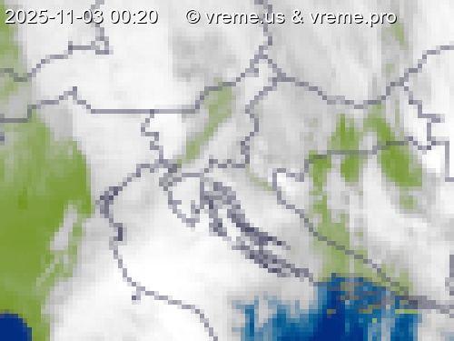 Oblačnost Slovenija