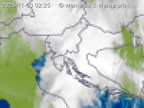 Oblačnost Slovenija
