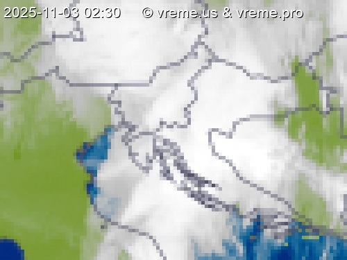 Oblačnost Slovenija