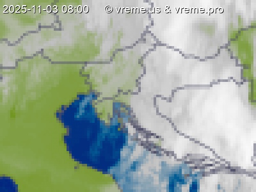 Oblačnost Slovenija