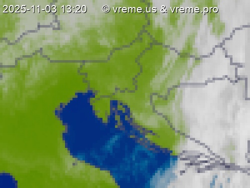 Oblačnost Slovenija