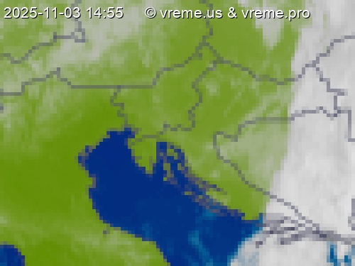 Oblačnost Slovenija