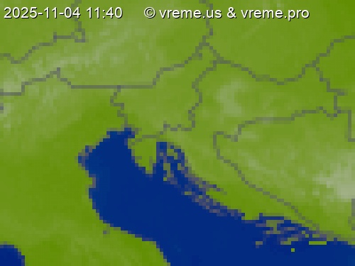 Oblačnost Slovenija