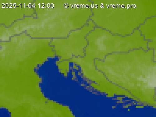 Oblačnost Slovenija