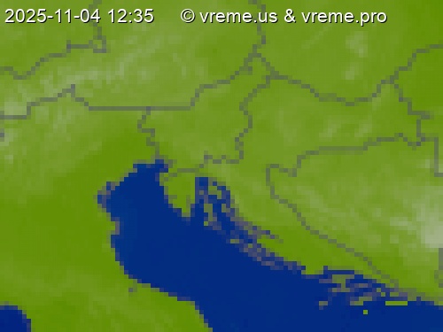 Oblačnost Slovenija