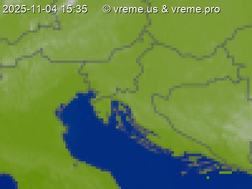 Oblačnost Slovenija