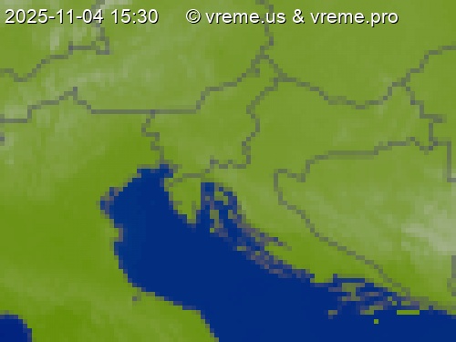 Oblačnost Slovenija