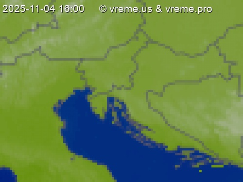 Oblačnost Slovenija