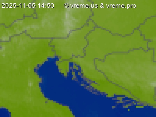 Oblačnost Slovenija