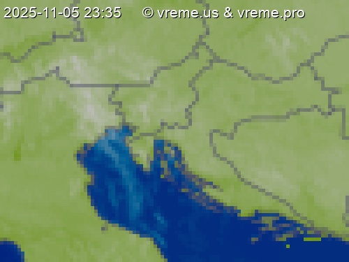 Oblačnost Slovenija