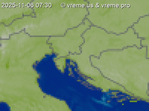 Oblačnost Slovenija