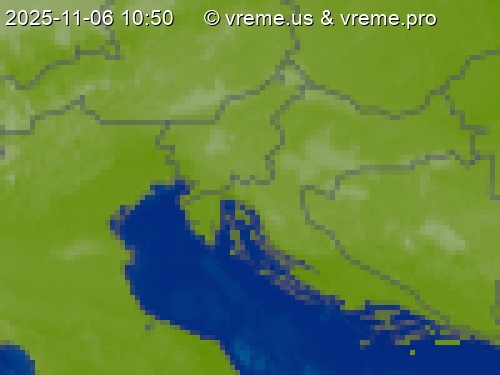 Oblačnost Slovenija