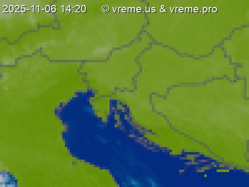 Oblačnost Slovenija