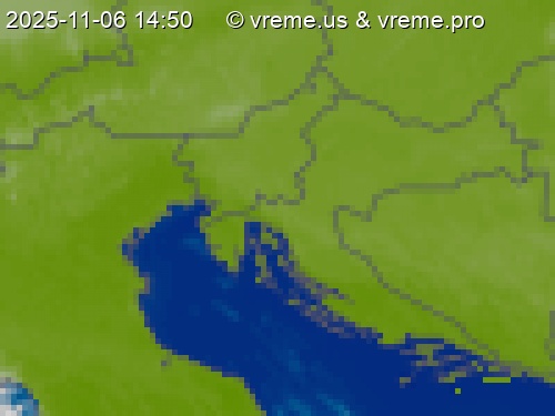 Oblačnost Slovenija