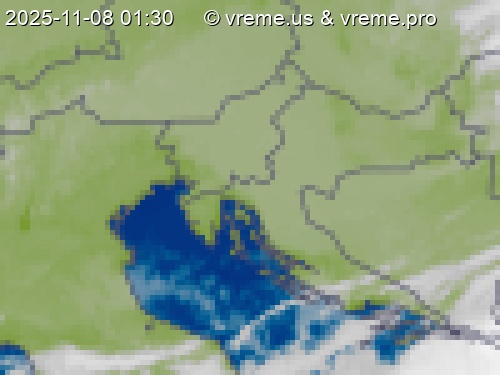 Oblačnost Slovenija