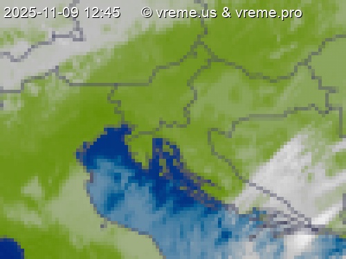 Oblačnost Slovenija