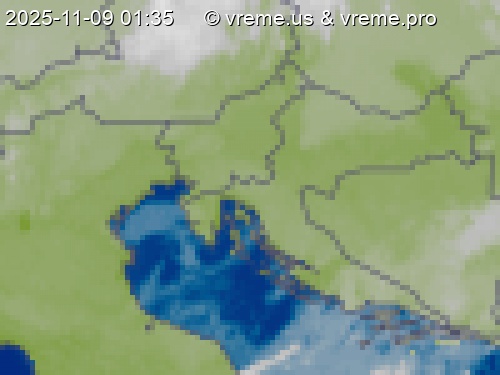 Oblačnost Slovenija