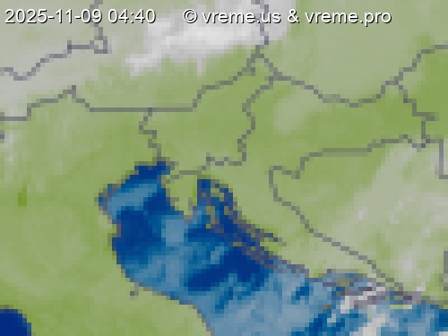 Oblačnost Slovenija