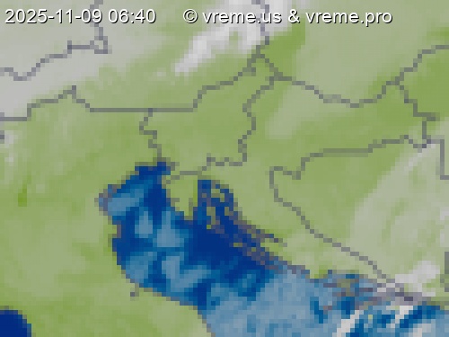 Oblačnost Slovenija