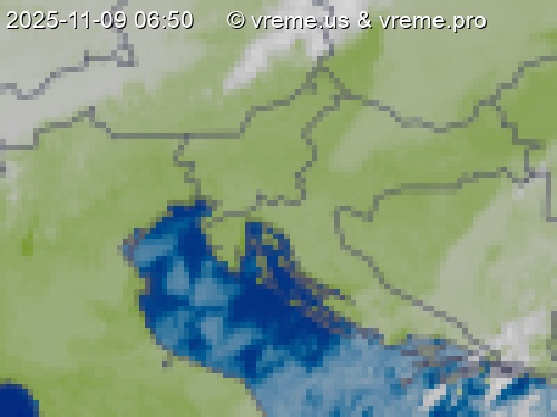 Oblačnost Slovenija