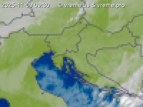 Oblačnost Slovenija