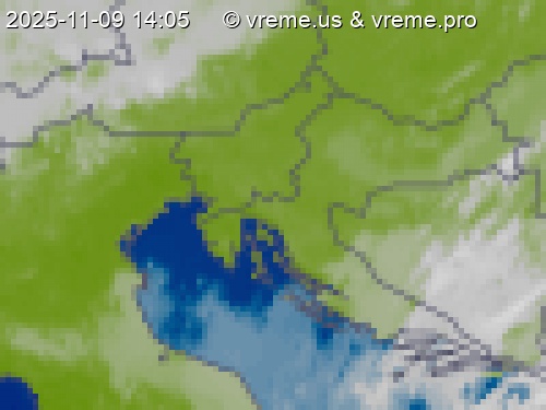 Oblačnost Slovenija