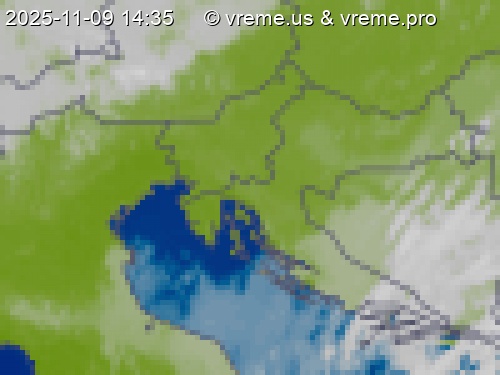 Oblačnost Slovenija