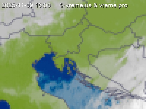 Oblačnost Slovenija