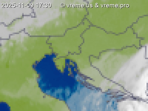 Oblačnost Slovenija