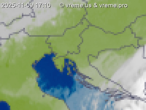 Oblačnost Slovenija