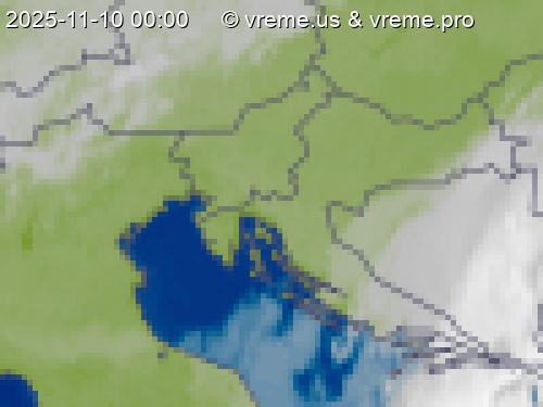 Oblačnost Slovenija