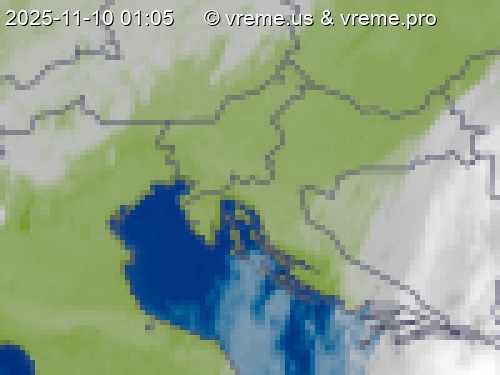 Oblačnost Slovenija