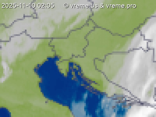 Oblačnost Slovenija