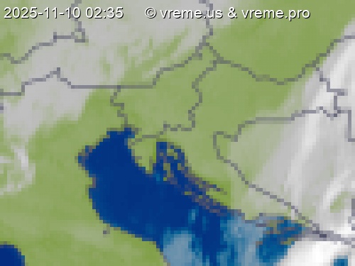 Oblačnost Slovenija