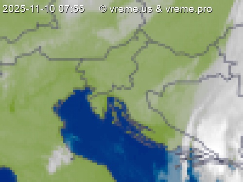 Oblačnost Slovenija