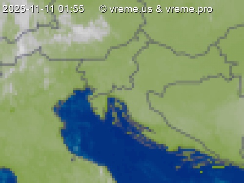 Oblačnost Slovenija