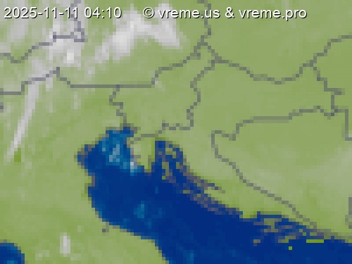 Oblačnost Slovenija