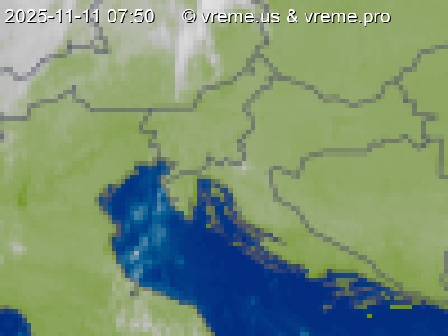 Oblačnost Slovenija