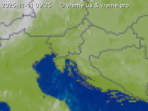 Oblačnost Slovenija