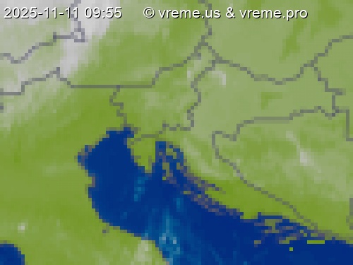 Oblačnost Slovenija