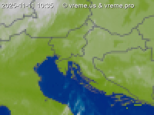 Oblačnost Slovenija