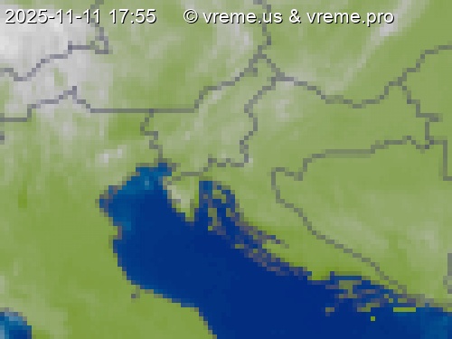 Oblačnost Slovenija