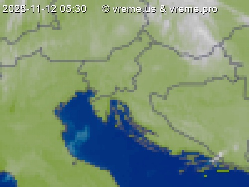 Oblačnost Slovenija