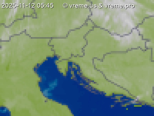 Oblačnost Slovenija