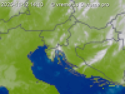 Oblačnost Slovenija