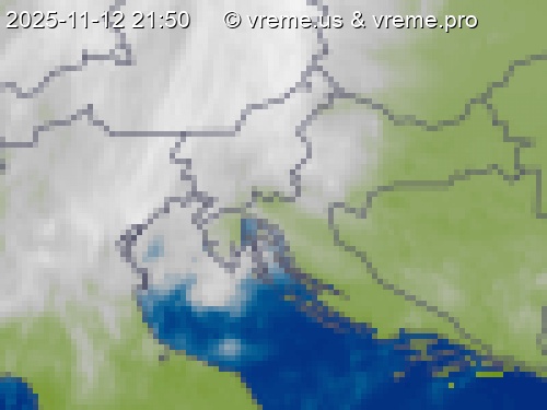 Oblačnost Slovenija