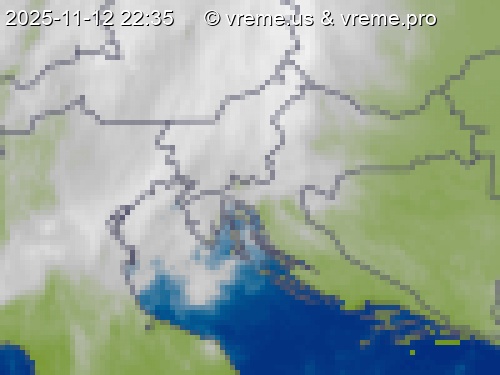 Oblačnost Slovenija